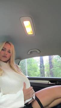 Free Movie alexagreyforyou in Ball Gag & Blonde Sexy Lingerie
