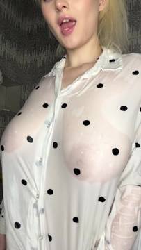 All the drops today on my tender body — See my OF #Teasing #Big Boobs #Nude