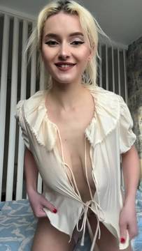 Movie Sex velvetjoy in Downblouse & Natural Big Tits Blonde Sexy Nude
