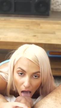Xxx Video Licking Balls for Passion HD and POV Blonde