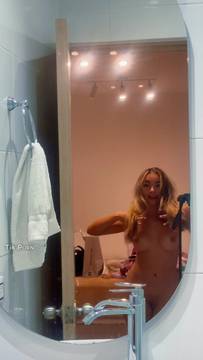 The dress looks better on the floor doesn't it?