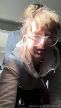 Hot Video with Catandthebat in Full Length & Glasses Porn Sexy POV Brunette