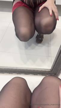 In my cute stockings very ready to fuck hard