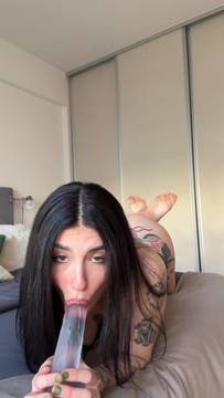Porn Movie Panterita in Sextoy in the mouth & Brunette Tattoo Porn Naked