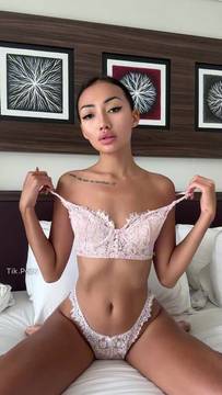 Porn Scenes AsianLili in Teasing and Petite Brunette Asian Big Boobs