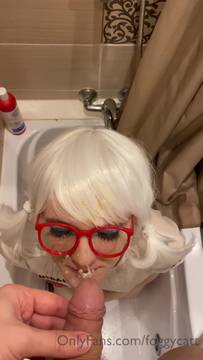 Right here on my knees in the bathtub getting pissed on