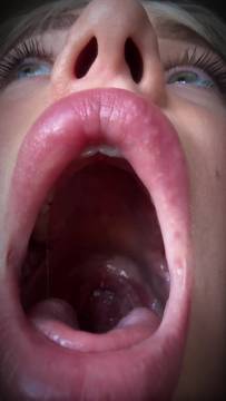 My mouth wide in a provocative display #Teasing #Blonde #Big Boobs #Sexy