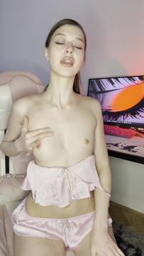 Porno Video LiiMila in Showing Boobs & Brunette Small Tits Petite Solo