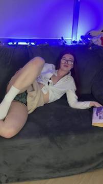 Porn Scenes Teasing with julia404foxy and 18+ Teen Solo Glasses Porn