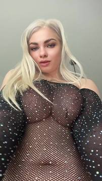 Sex Movie Showing Boobs with SashaGW & Sexy Blonde Natural Big Tits Nude