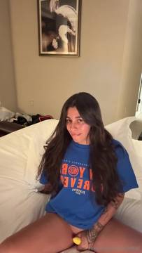 Getting an amazing orgasm with my vibrator and squirting so much