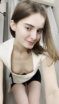 Sex Movie Downblouse with miacute007 & Petite Brunette Small Tits