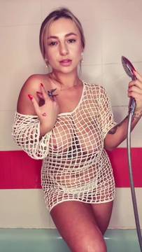 X-Rated Movie Shower Sex with LiaSecret & Tattoo Porn Natural Big Tits Solo