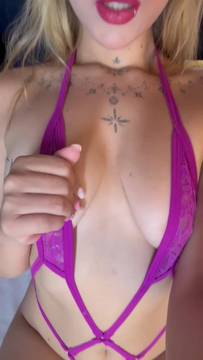 Movie Sex Teasing with mollycruz & Sexy Lingerie Natural Big Tits Blonde