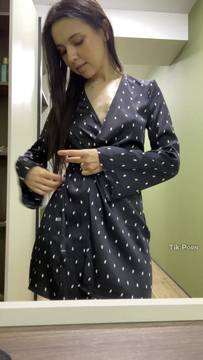 Hot Porno SteysiBabe in Striptease & Petite Sexy Solo Brunette