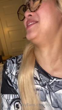 In mesh stockings feeling so horny and wanting that dick inside me