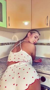 Home alone, will you help! #Teasing #Solo #Blonde #Big Boobs #Sexy Lingerie
