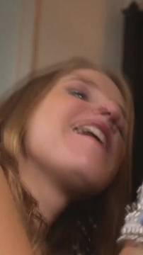 Sex Film Blowjob with Sofi Goldfinger and Interracial