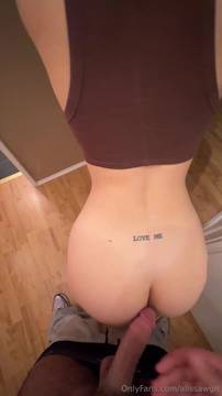 Got my ass pressed against you and I need your cock so deep now