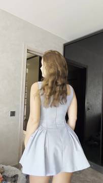 Porn Video Teasing with SweetyElizabeth & Sexy Big Ass Nude Brunette