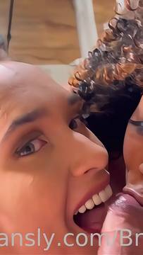 Porn Video BrianaMoon in Deepthroat & POV Threesome Big Dick Sextape