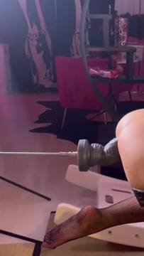 Movie Sex BrianaMoon in Fucking Machine & Amateur POV Sexy Lingerie Sextape