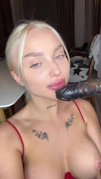 Xxx Video Sextoy in the mouth with dianabarbie & Blonde Nude Solo Sexy