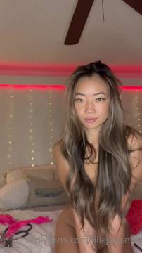 I'm feeling so horny right now as I'm removing my pink panties to show my pussy