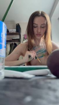 Porno Video Teasing and Small Tits Brunette Nude 18+ Teen