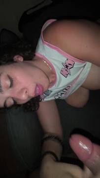 The way she sucks it is just incredible