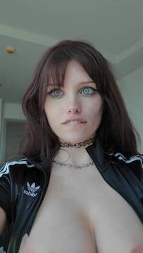 X-Rated Movie FawnHoney in Teasing and Sexy Natural Big Tits Brunette