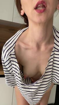 Porn Video Downblouse with MorganPetite & Brunette Small Tits Nude