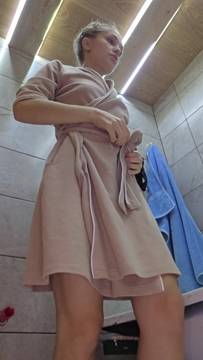 Letting the clothes disappear while every dirty idea stays