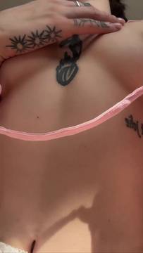 Porno Movie Showing Boobs with Miastarry & Tattoo Porn Nude Brunette Sexy