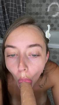 Free Movie Kristii in Sextoy in the mouth and Sexy Solo Brunette Naked