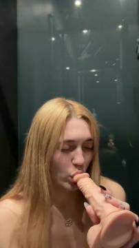 Xxx Video Sextoy in the mouth with KarishaX and Solo Sexy Naked Blonde