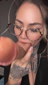 Video X-Rated Sextoy in the mouth & Tattoo Porn Solo Glasses Porn Big Boobs