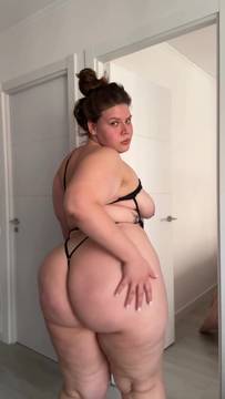 Movie Sex Teasing with ElenaBotticelli and Sexy Lingerie Natural Big Tits