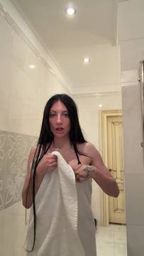 I’ll take it off if you stay with me 👀 #Naked #Small Tits #18+ Teen #Sexy #Brunette #Big Ass #Downblouse