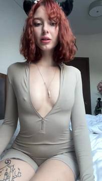 X-Rated Video Teasing with RinFoster and Solo Nude Redhead Porn Sexy
