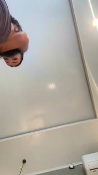 Free Movie AsianLili in Downblouse and Brunette Sexy Asian Natural Big Tits