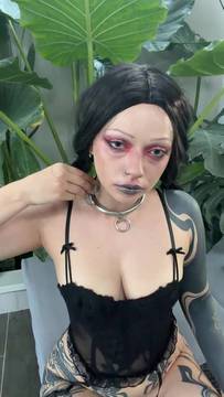 Porno Movie jadiexbaddie in Teasing and Sexy Solo Goth Porn Tattoo Porn