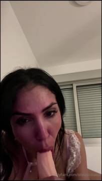 Sex Video SilviaSicilia in Sextoy in the mouth & Solo Sexy Big Boobs
