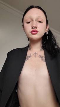 Hot Video AnoraGoth in Female Masturbation & Petite Goth Porn Nude 18+ Teen