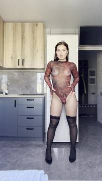 Movie Porno SweetyElizabeth in Downblouse & Stockings Sexy 18+ Teen Naked