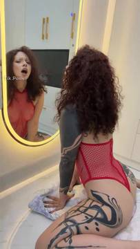 X-Rated Movie jadiexbaddie in Teasing & Sexy Tattoo Porn Nude Piercing Porn