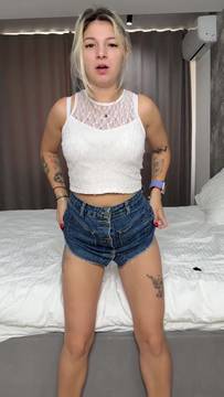 Hot Porno TinaWet in Pussy Fingering & Blonde Big Boobs Stockings 18+ Teen