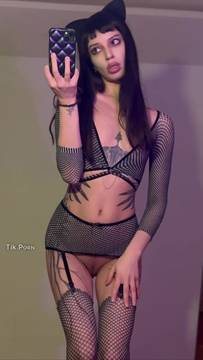 X-Rated Video Teasing with KiraInk and Sexy Lingerie Petite Tattoo Porn