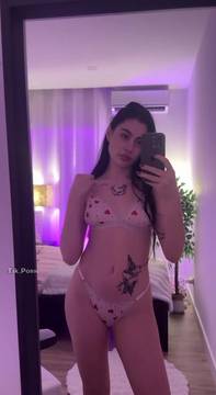 Adult Video Teasing and Sexy Small Tits Brunette Tattoo Porn Sexy Lingerie
