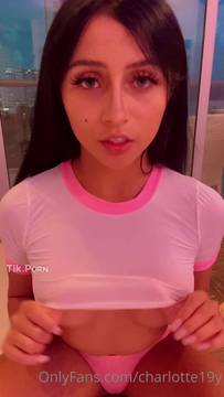 X-Rated Video Showing Boobs with 19 Charlotte and Sexy